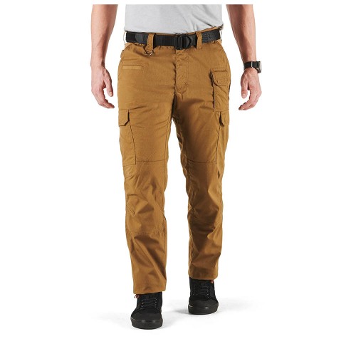 5.11 Tactical ABR Pro Pant (Kangaroo), The ABR™ Pro Pant is an updated tactical pant that features a modern, straight fit as well as our proprietary Flexlite Rip-stop fabric that is highly durable and allows for extreme mobility in all situations